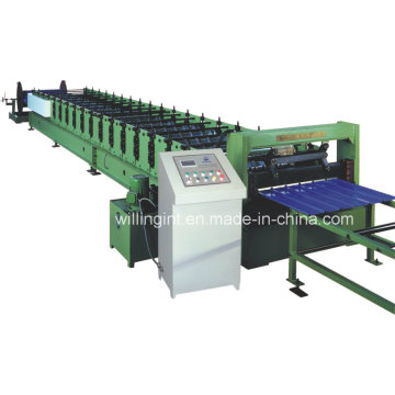 Ce Trapezoid Wall Roll Forming Machine Roof Rollformer